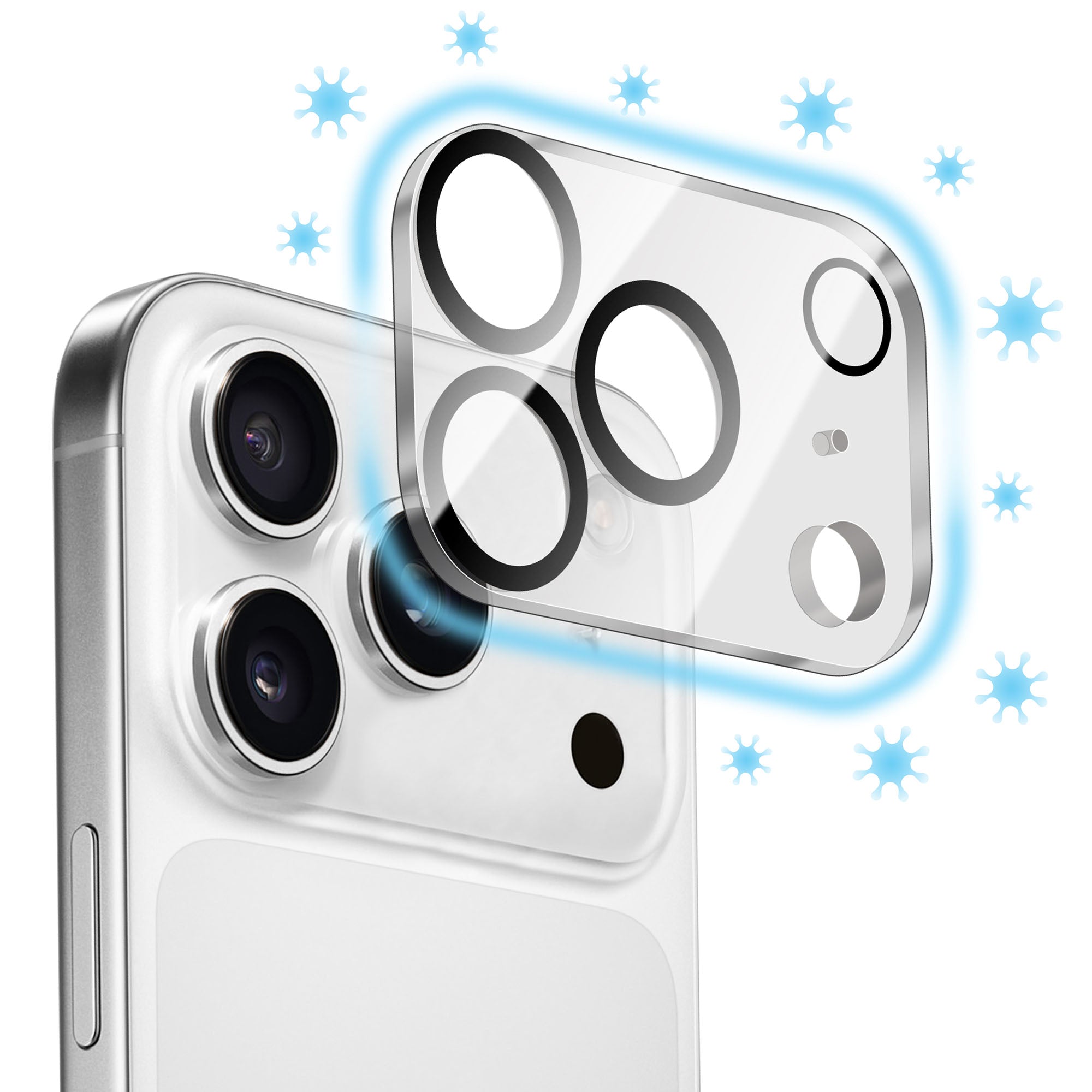 Torrii iPhone 17 Pro Bodyglass Camera Lens Protector - Clear Torrii iPhone 17 Pro Bodyglass Camera Lens Protector - Clear